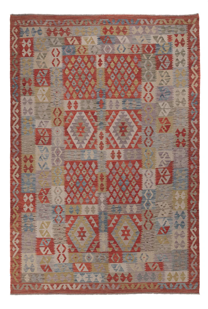 Kelim Maimene Teppich 304x206cm