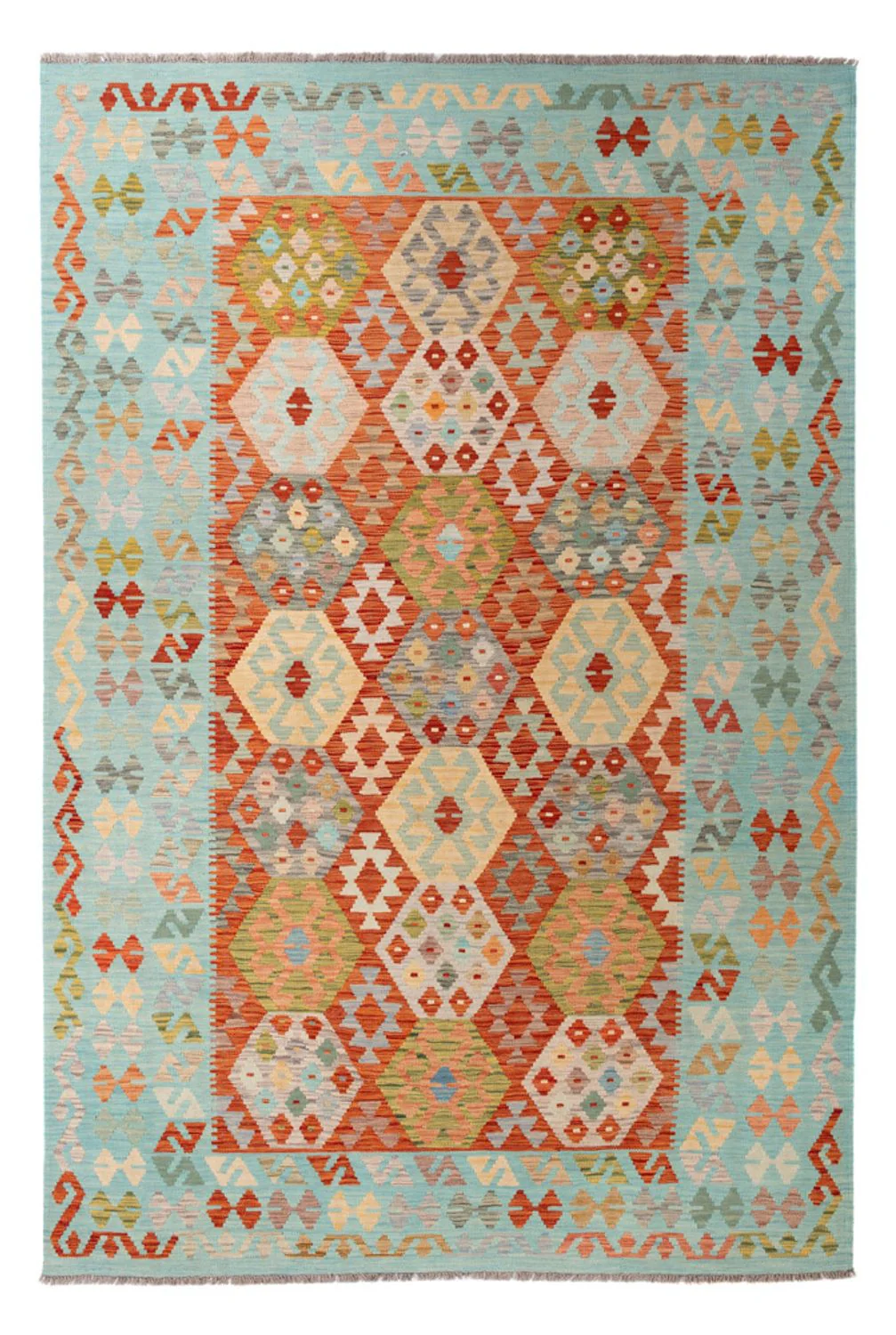 Kelim Maimene Teppich 305x195cm