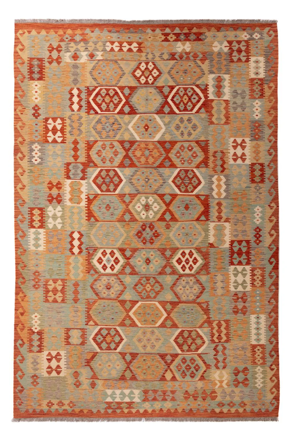 Kelim Maimene Teppich 306x203cm