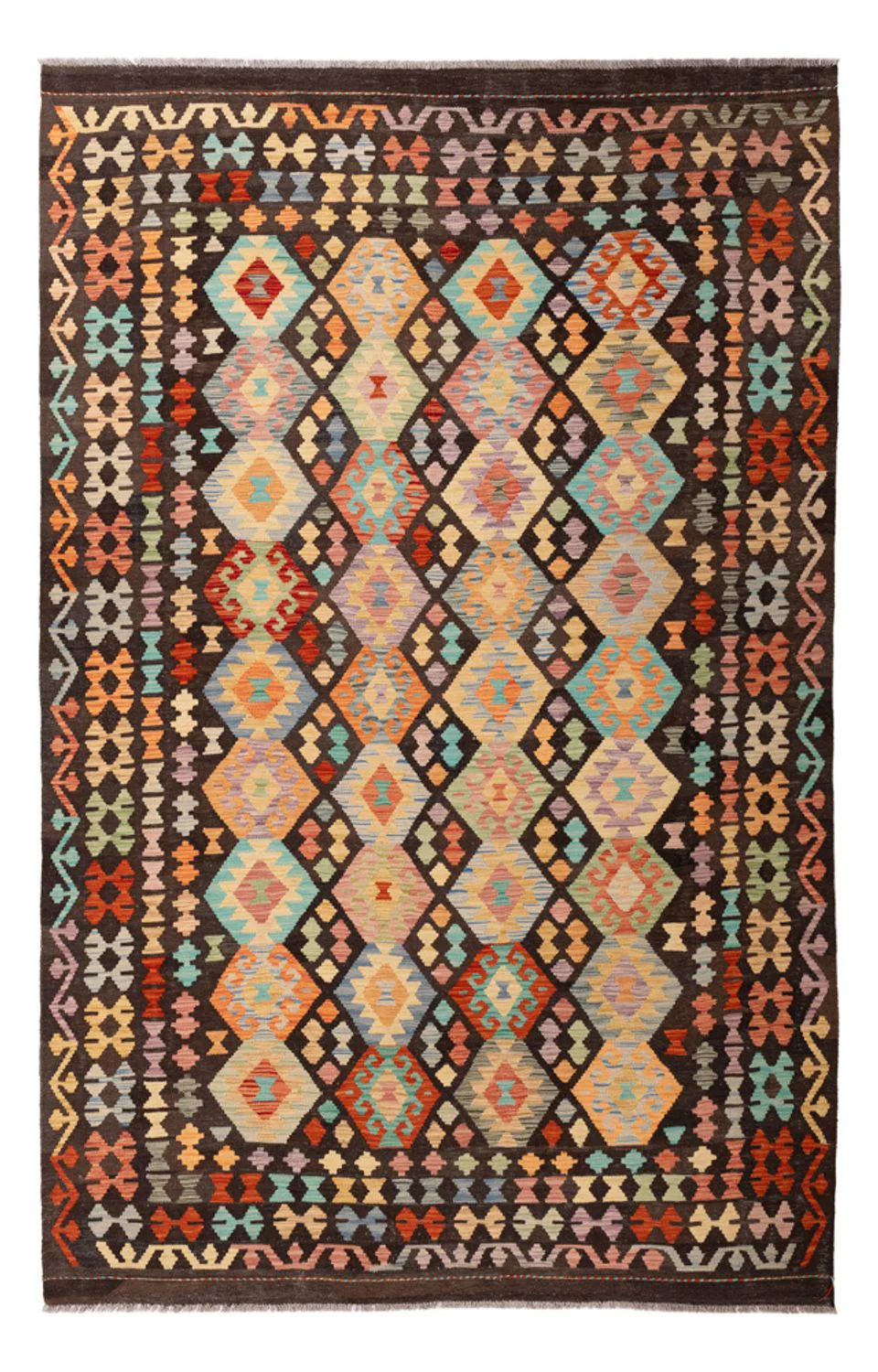 Kelim Maimene Teppich 307x199cm