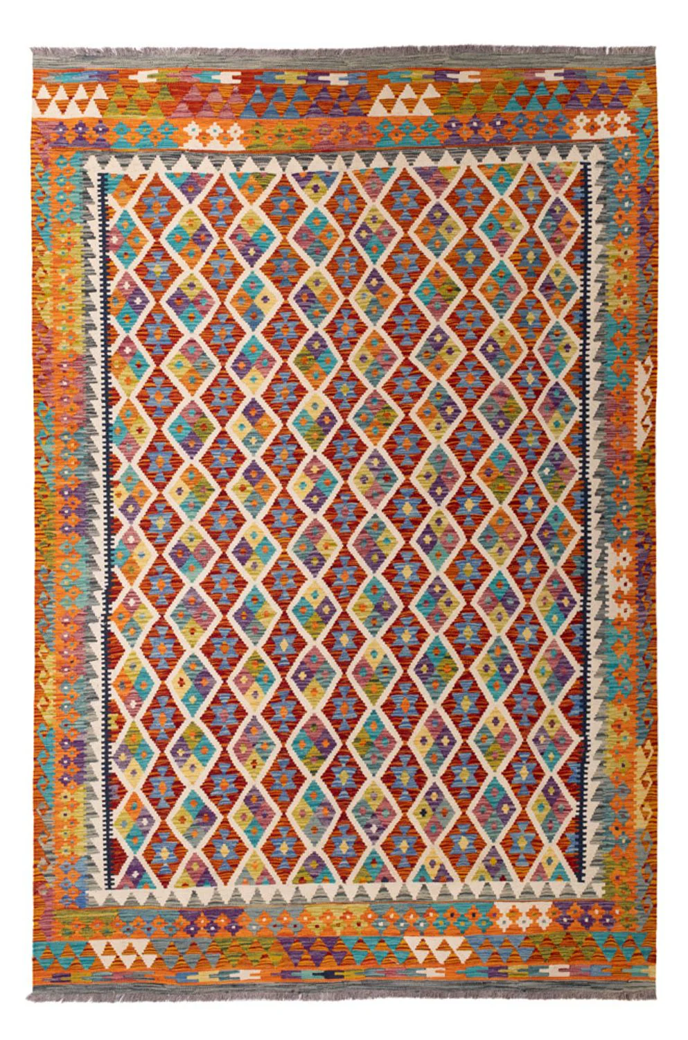 Kelim Maimene Teppich 307x205cm