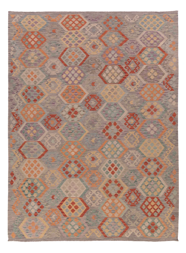 Kelim Maimene Teppich 339x245cm