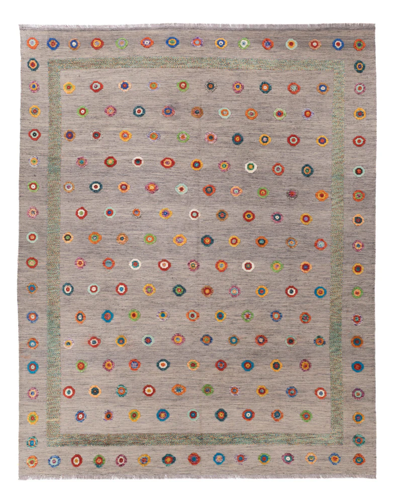 Kelim Maimene Teppich 343x264cm