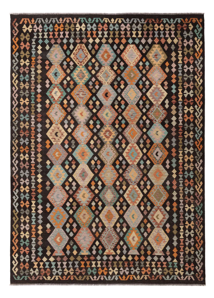 Kelim Maimene Teppich 344x250cm