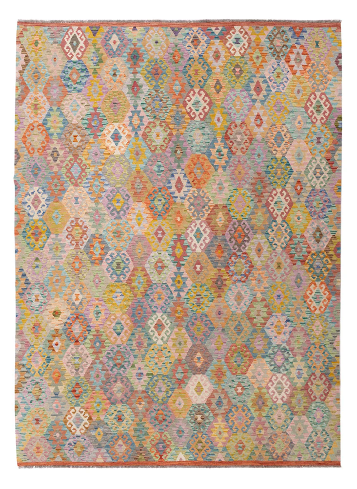 Kelim Maimene Teppich 347x254cm