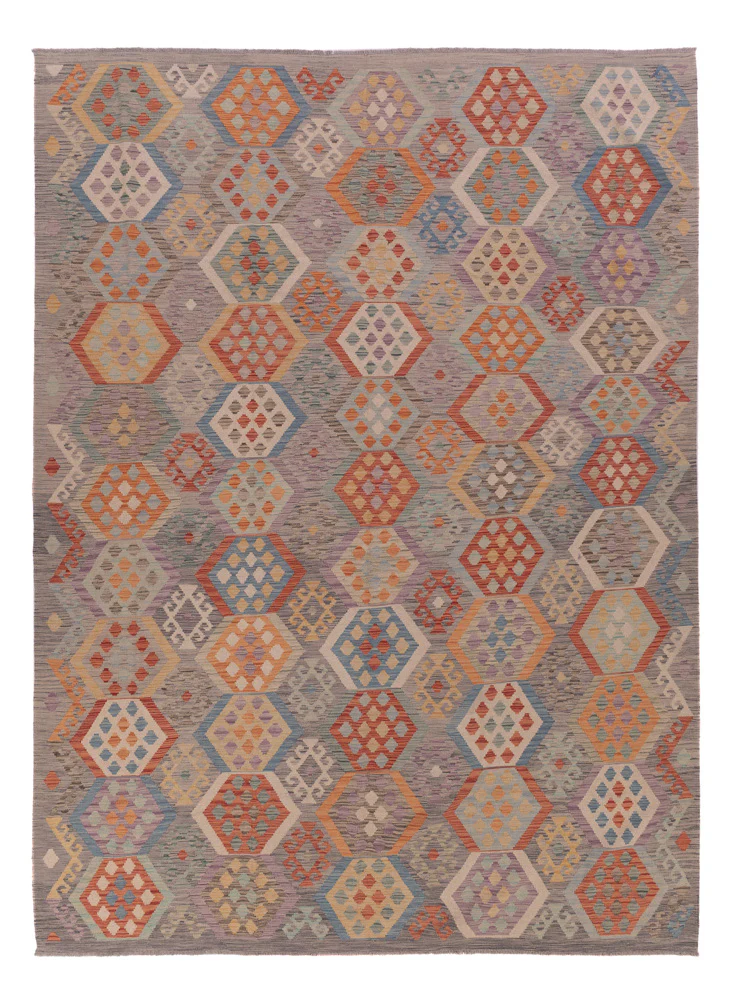Kelim Maimene Teppich 350x256cm