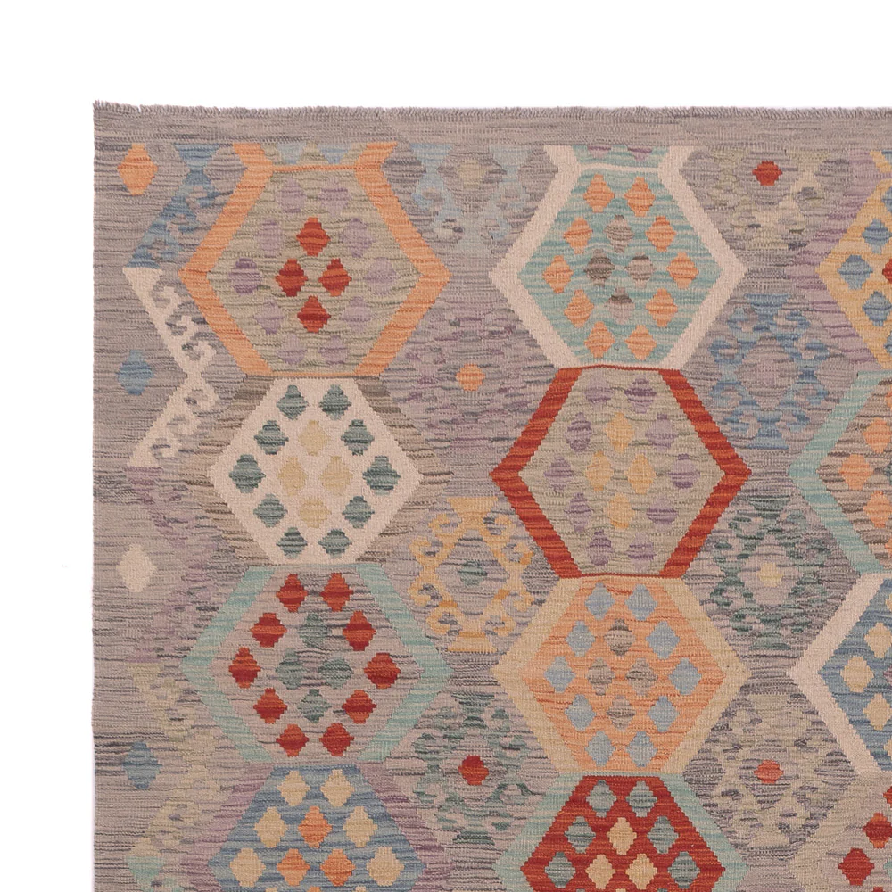 Kelim Maimene Teppich 353x262cm - Image 3
