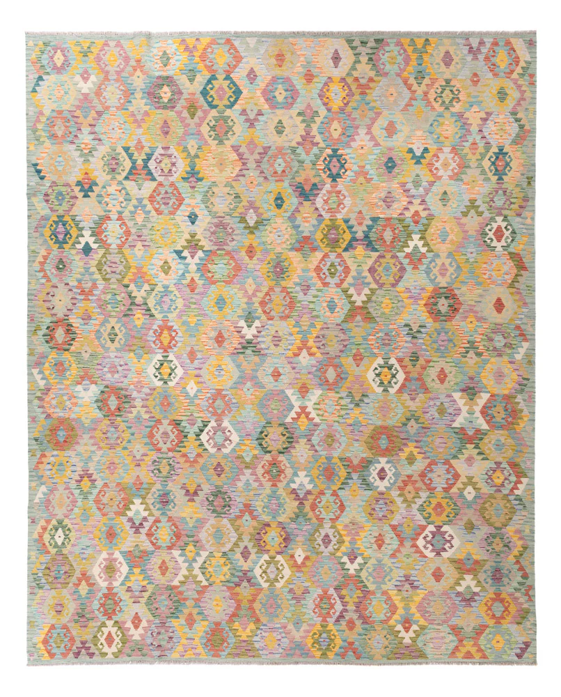 Kelim Maimene Teppich 383x312cm