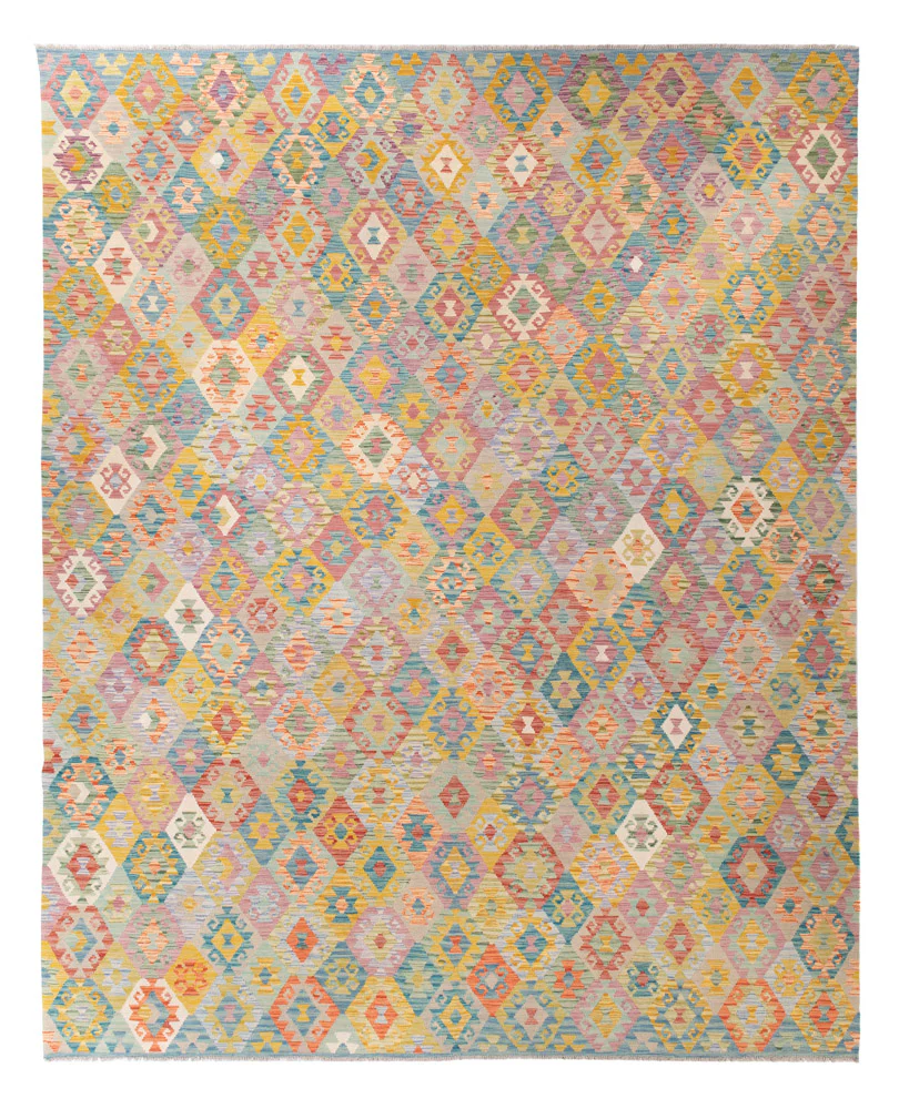 Kelim Maimene Teppich 393x307cm