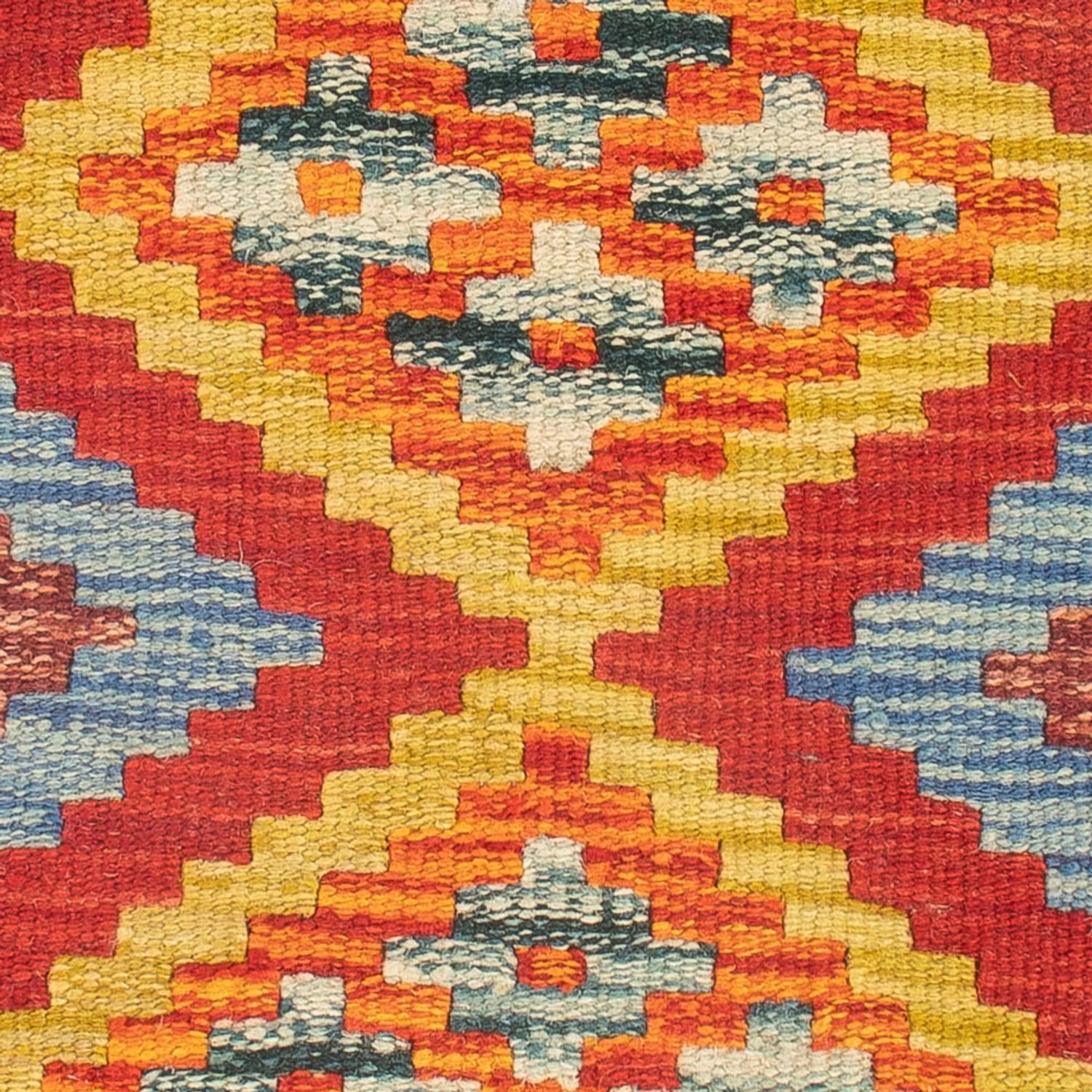 Kelim Teppich - Splash - 60 x 40 cm - mehrfarbig - Image 2