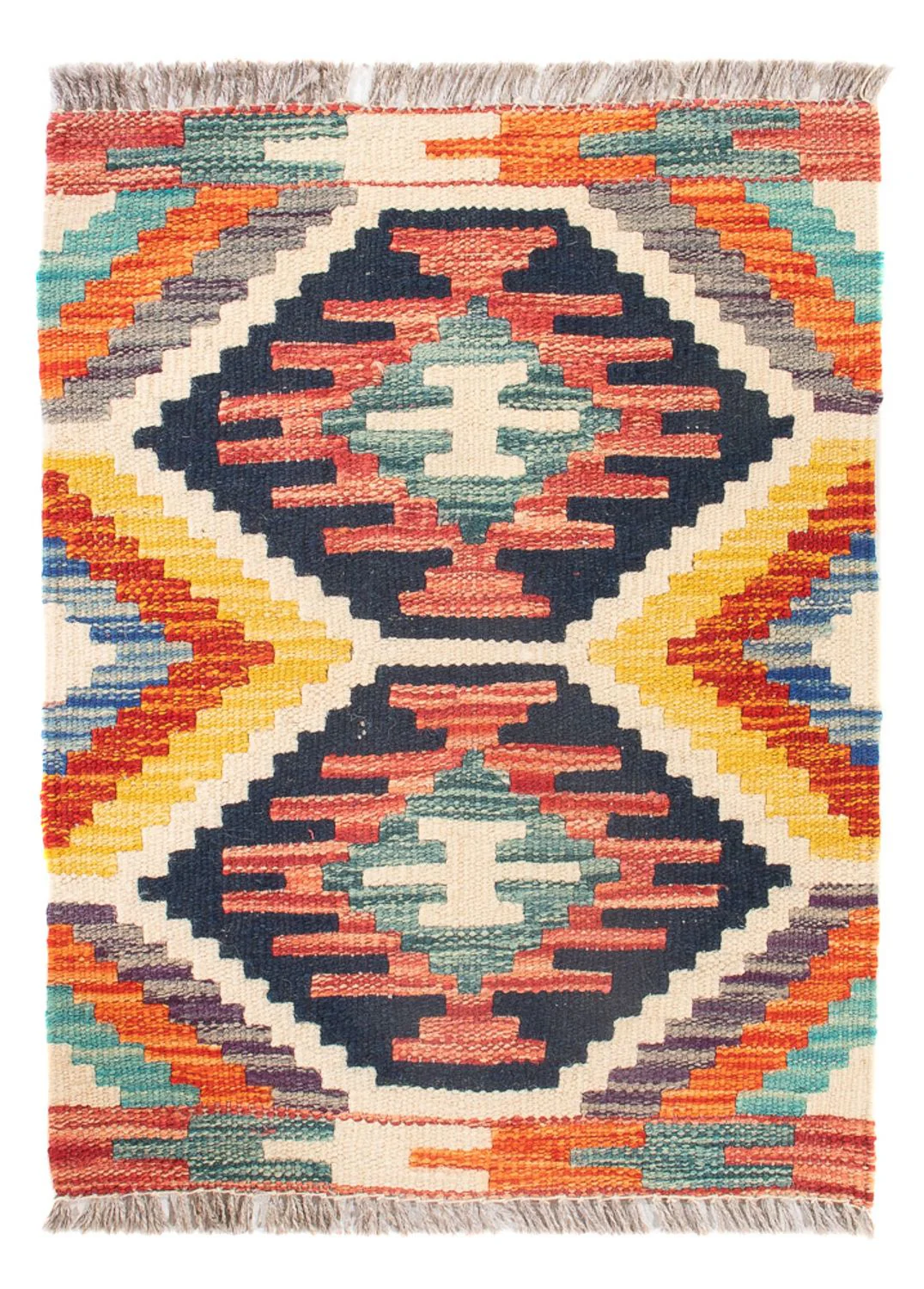 Kelim Maimene Teppich 60x40cm