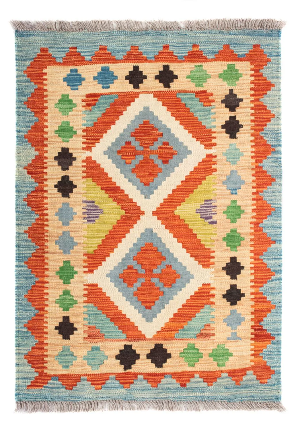 Kelim Maimene Teppich 89x63cm