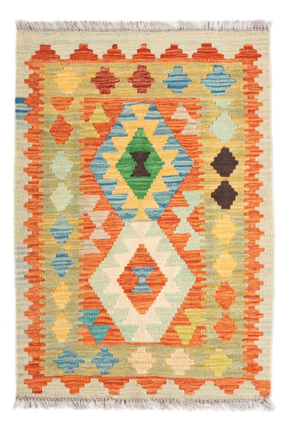 Kelim Maimene Teppich 89x63cm