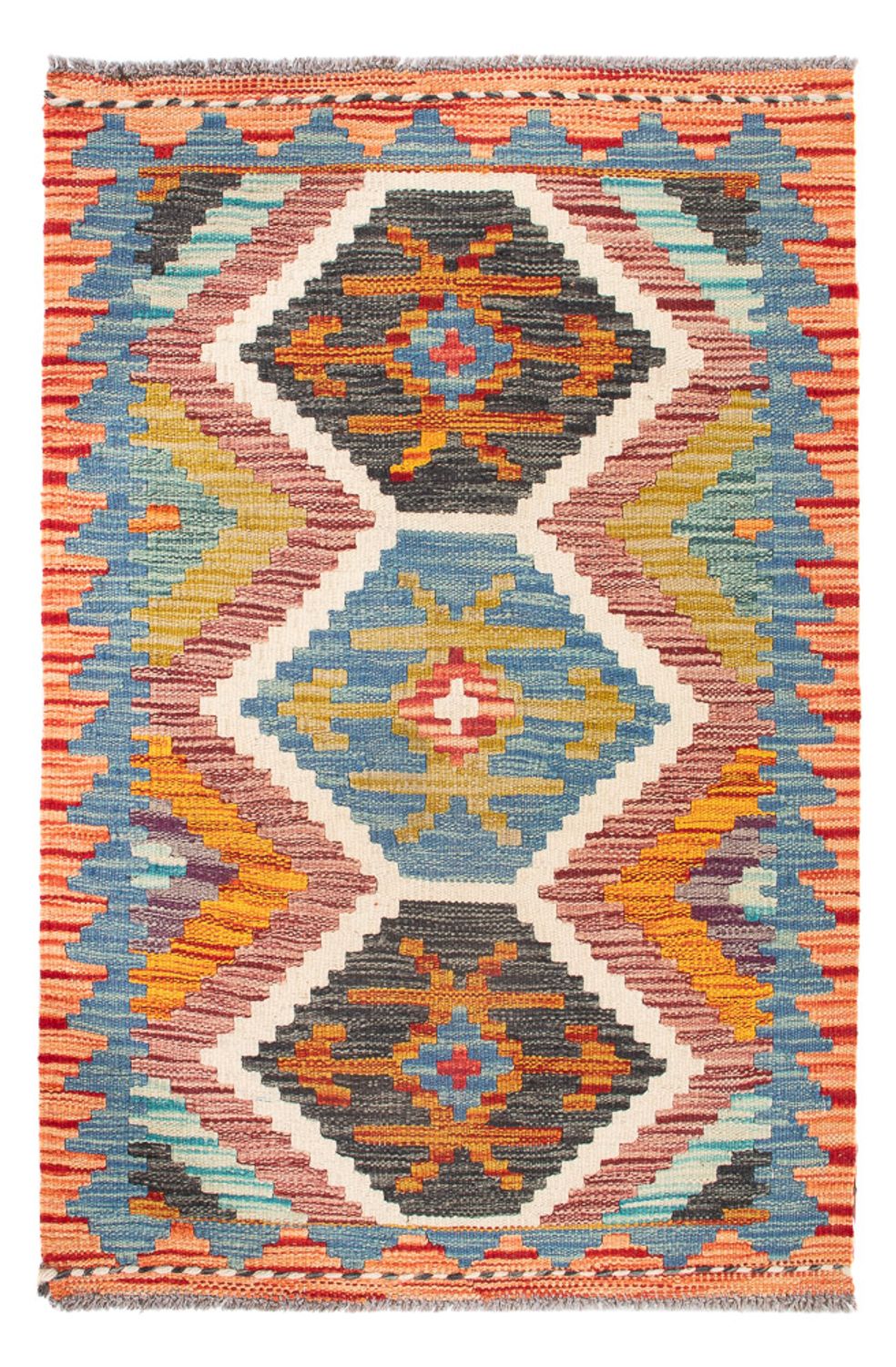 Kelim Maimene Teppich 92x63cm