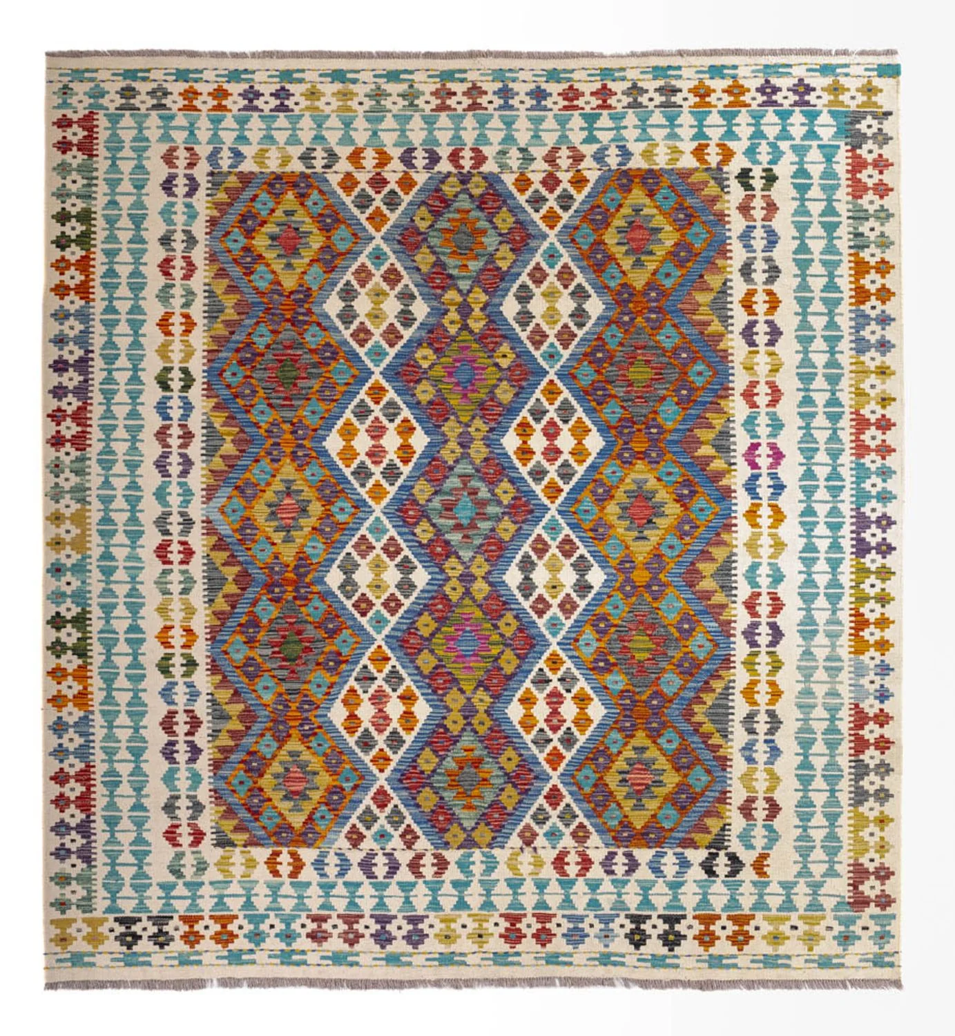 Kelim Maimene Teppich 207x203cm