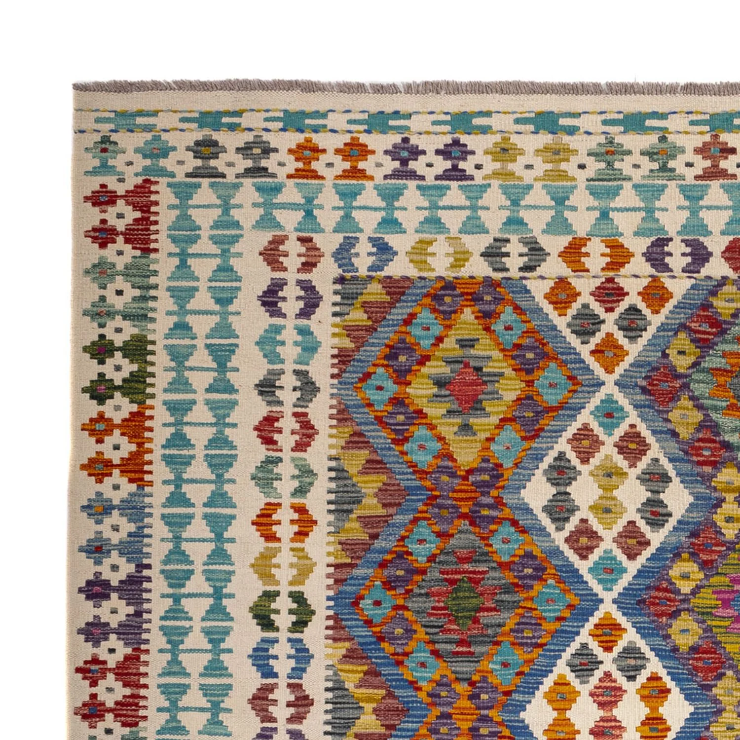 Kelim Maimene Teppich 207x203cm - Image 3