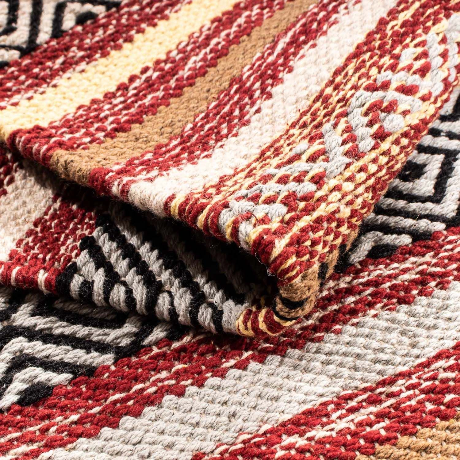 Kelim Teppich - Trendy 120 x 58 cm - mehrfarbig - Image 4