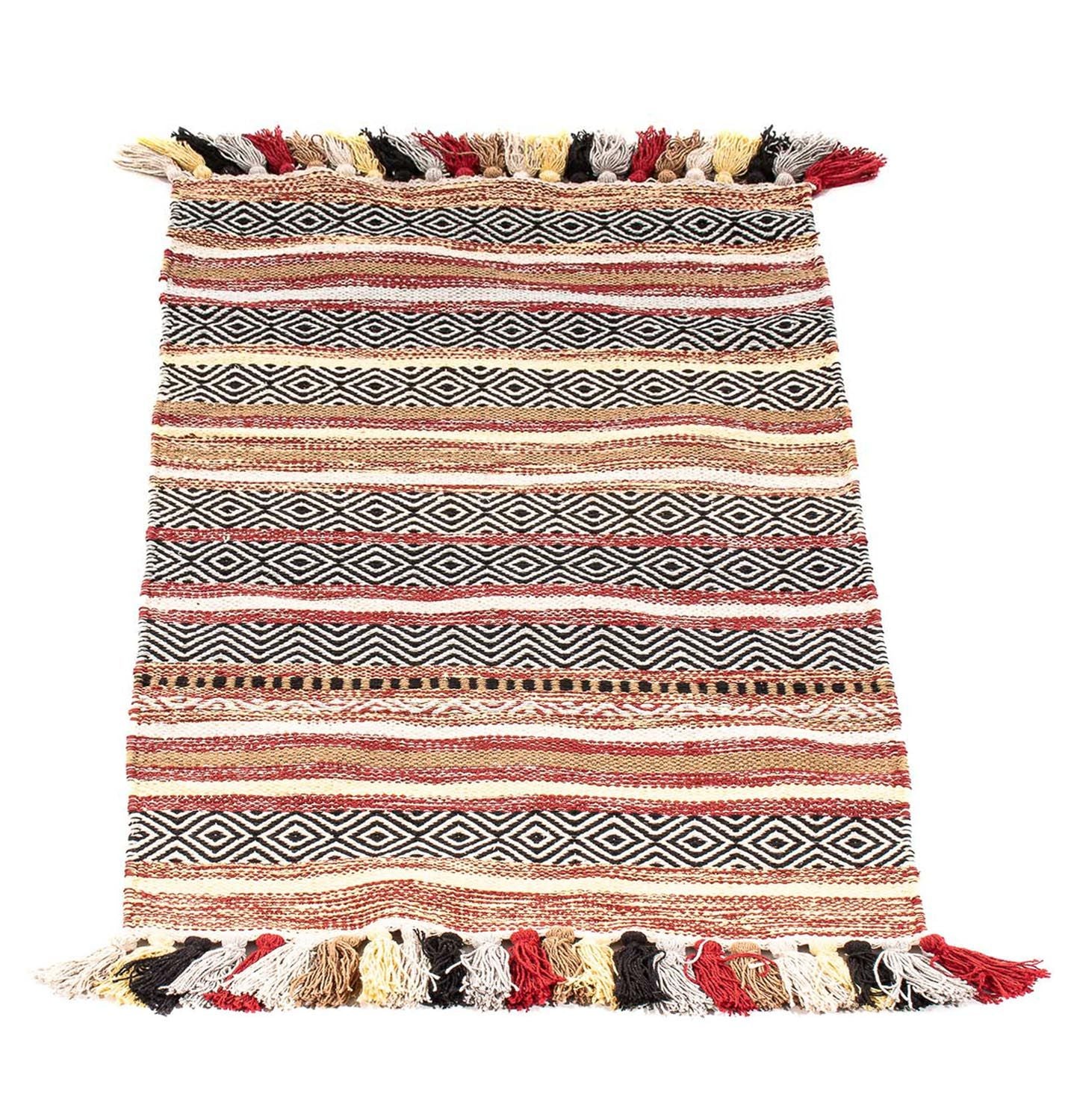 Kelim Teppich - Trendy 120 x 58 cm - mehrfarbig - Image 5