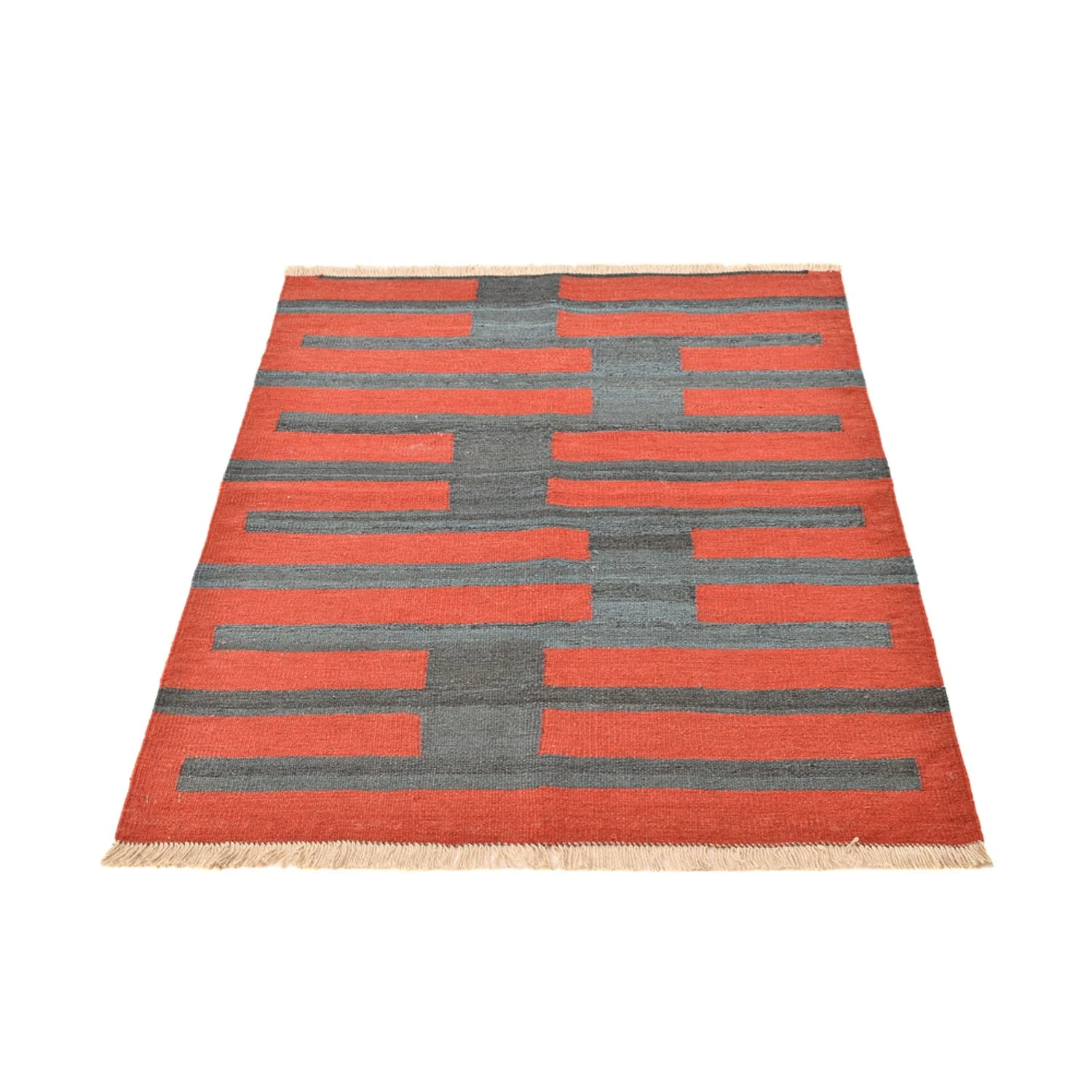 Kelim Teppich - Trendy - 144 x 107 cm - mehrfarbig - Image 5