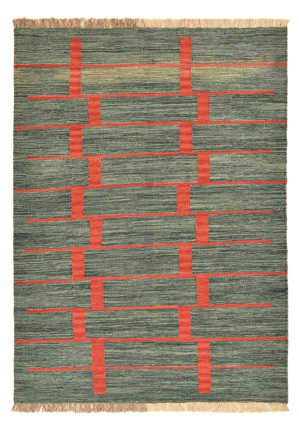 Kelim Teppich - Trendy - 171 x 122 cm - mehrfarbig