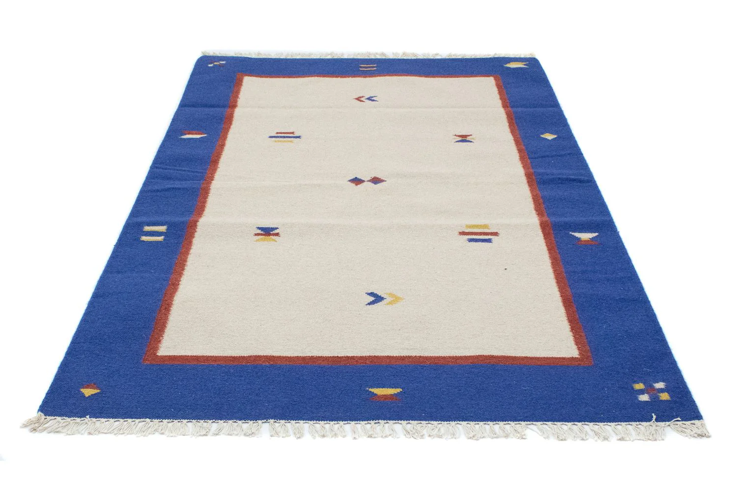 Kelim Teppich - Trendy 180 x 120 cm - beige - Image 5