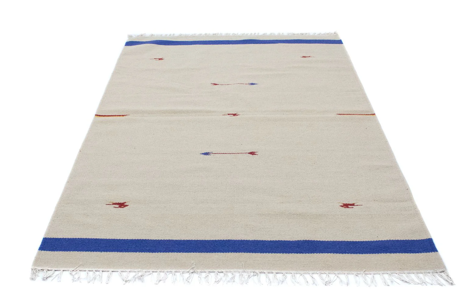 Kelim Teppich - Trendy 180 x 120 cm - beige - Image 5