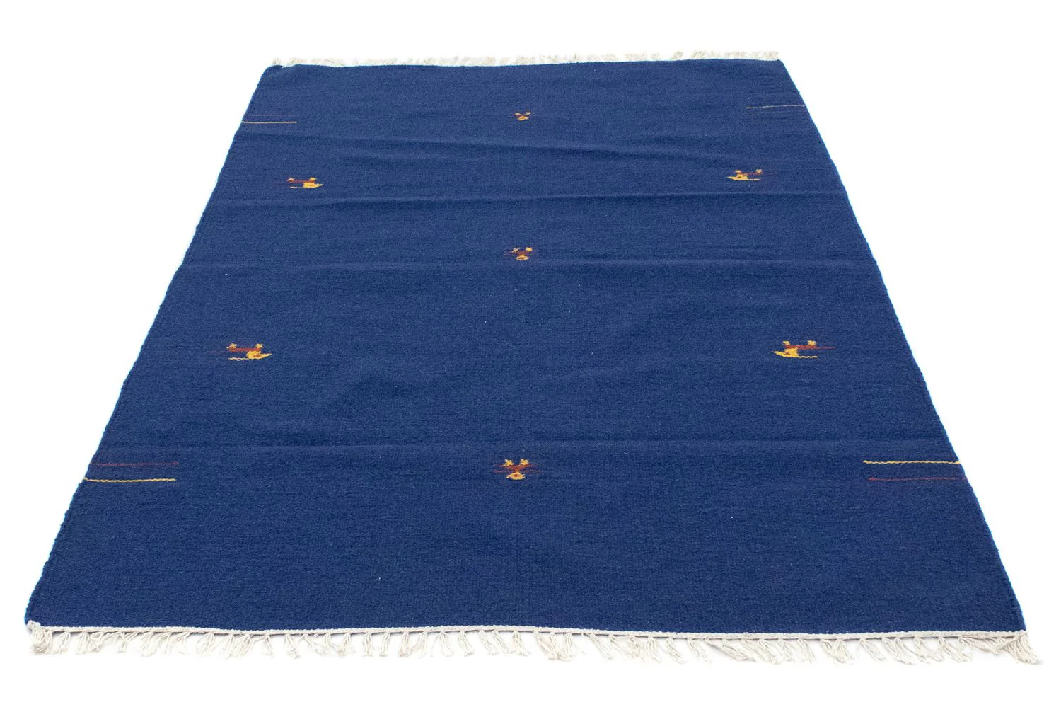 Kelim Teppich - Trendy 180 x 120 cm - blau - Image 5