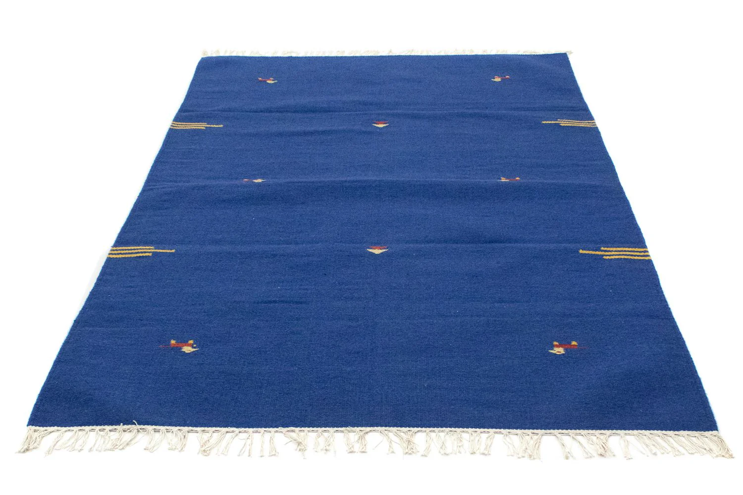 Kelim Teppich - Trendy 180 x 120 cm - blau - Image 5