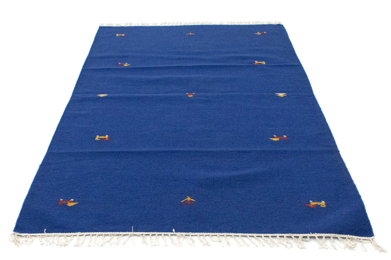 Kelim Teppich - Trendy 180 x 120 cm - blau - Image 2