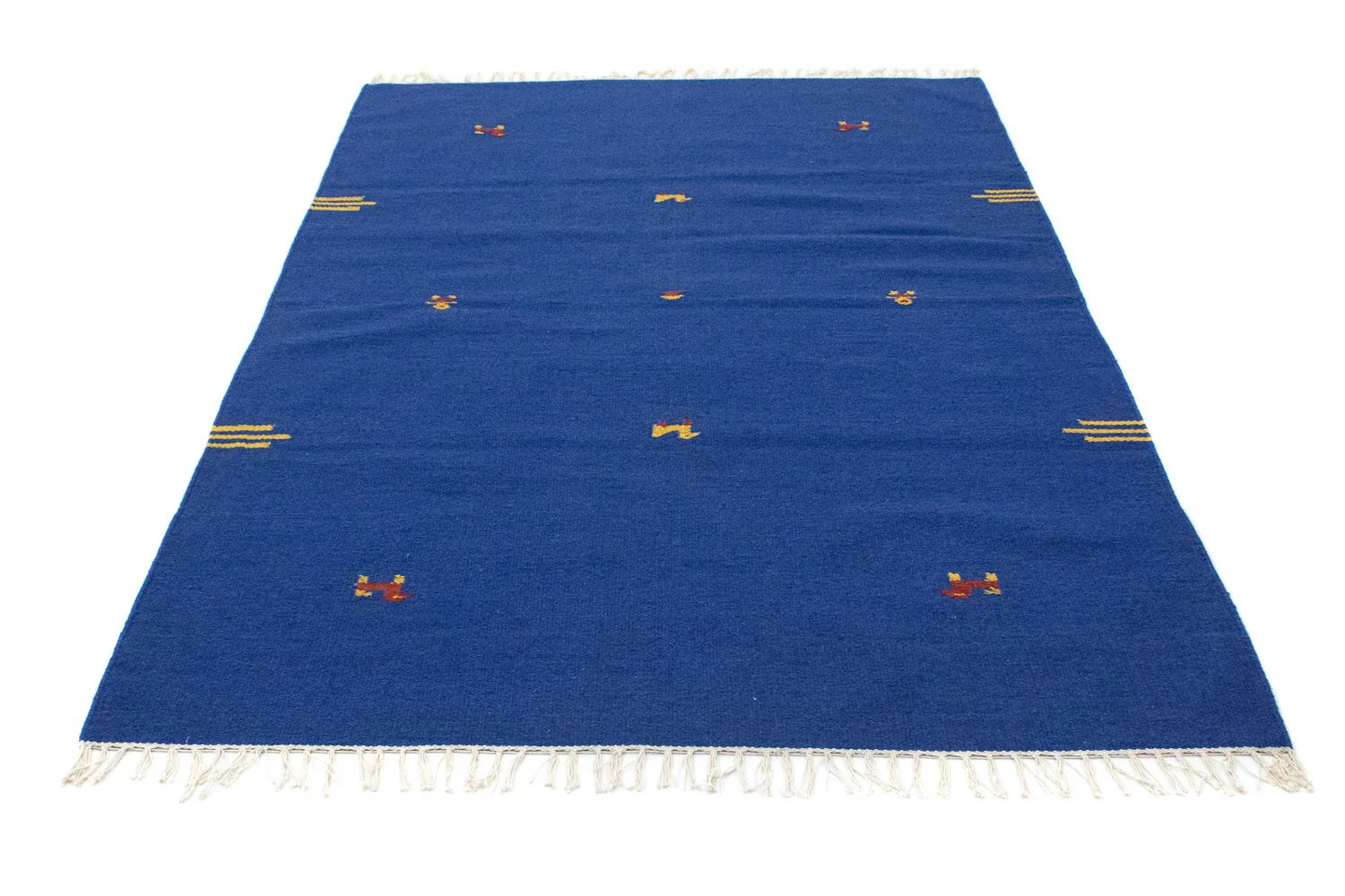 Kelim Teppich - Trendy 180 x 120 cm - blau - Image 5