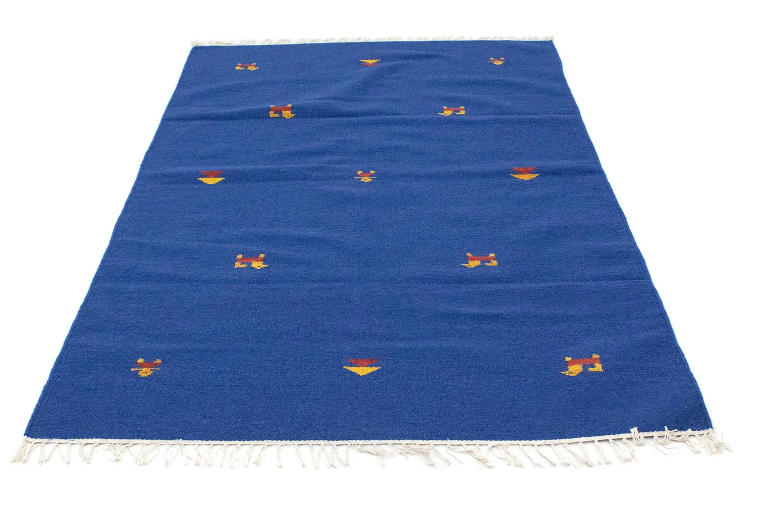 Kelim Teppich - Trendy 180 x 120 cm - blau - Image 5