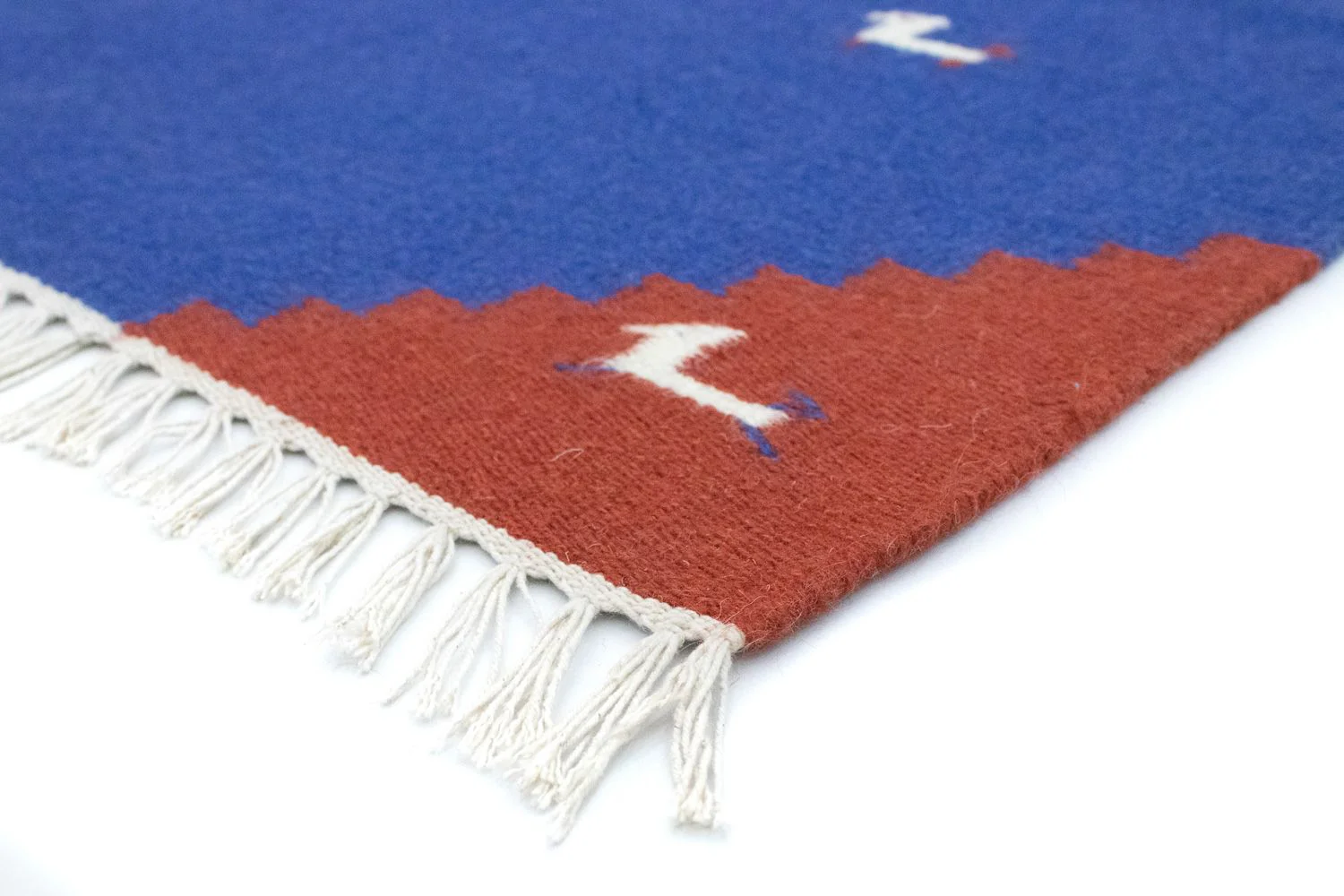 Kelim Teppich - Trendy 180 x 120 cm - blau - Image 3
