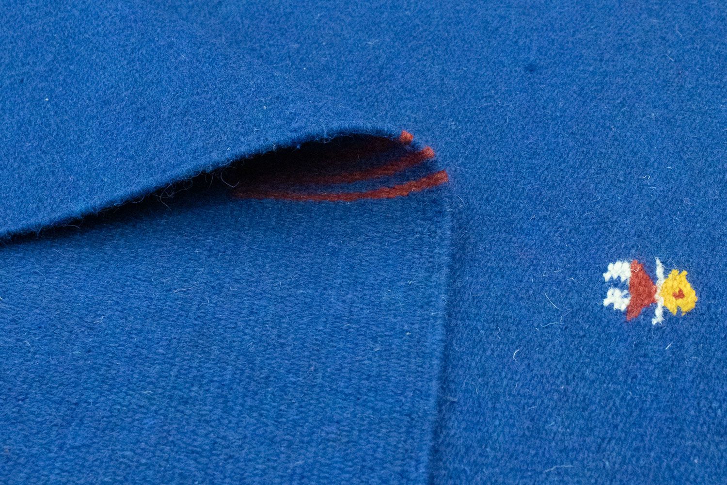 Kelim Teppich - Trendy 180 x 120 cm - blau - Image 4