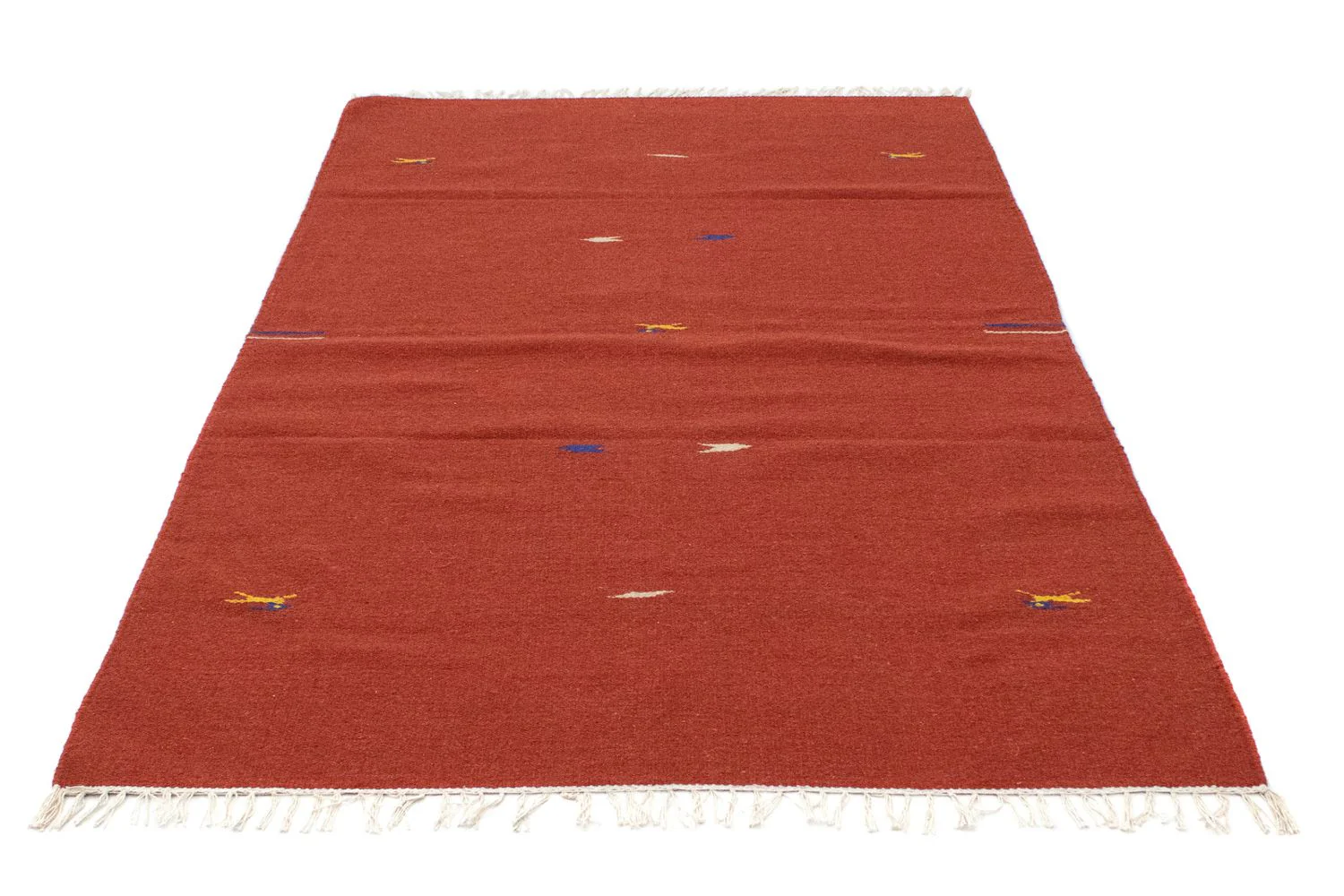 Kelim Teppich - Trendy 180 x 120 cm - rot - Image 5