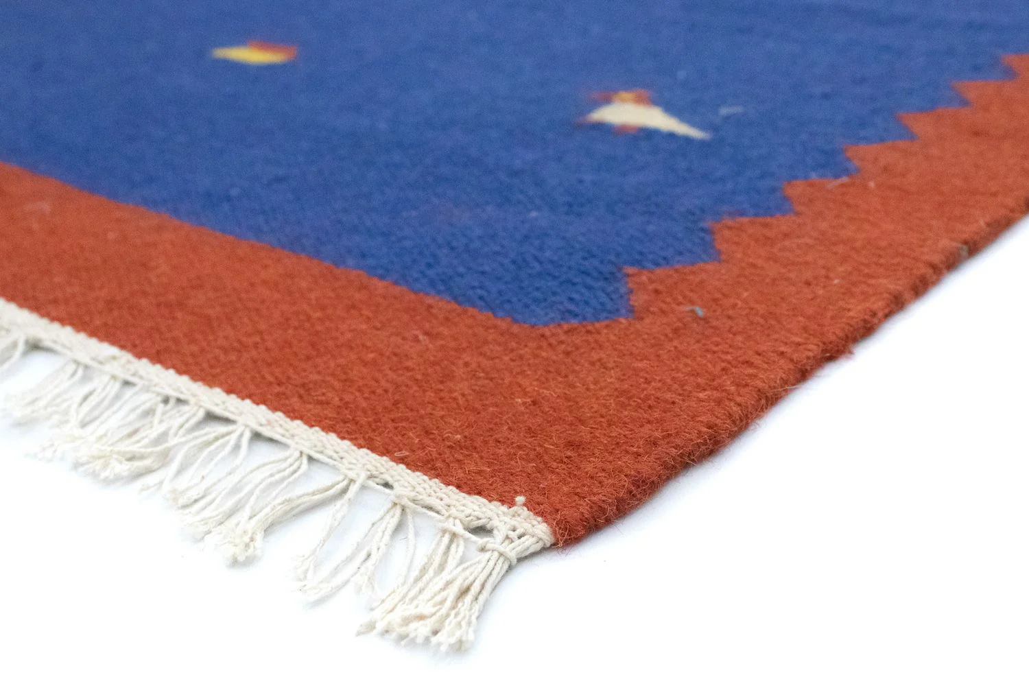 Kelim Teppich - Trendy 180 x 120 cm - blau - Image 3