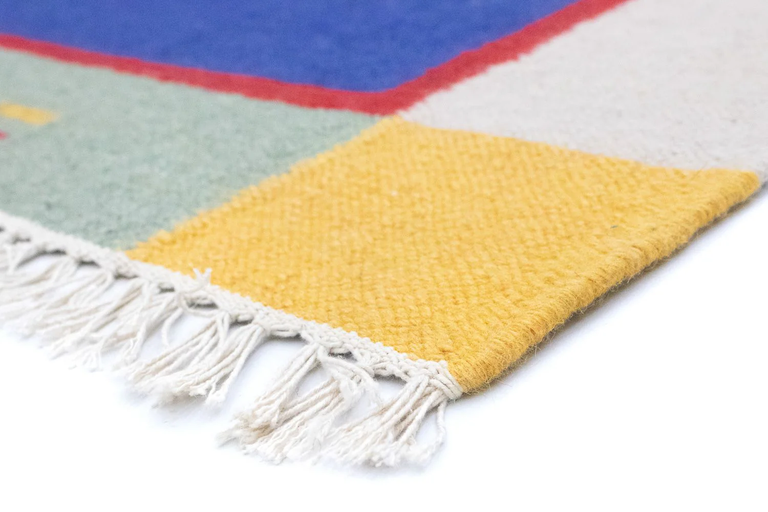 Kelim Teppich - Trendy 180 x 120 cm - blau - Image 3