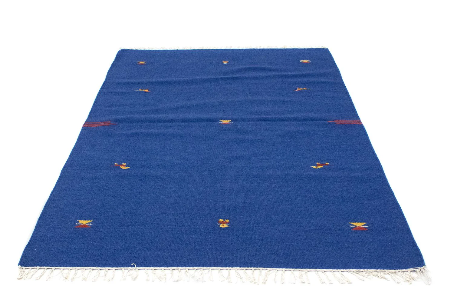 Kelim Teppich - Trendy 180 x 120 cm - blau - Image 2