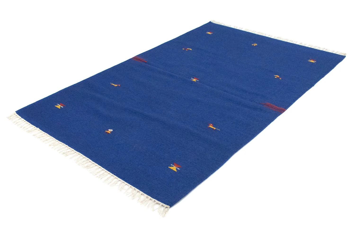 Kelim Teppich - Trendy 180 x 120 cm - blau - Image 4