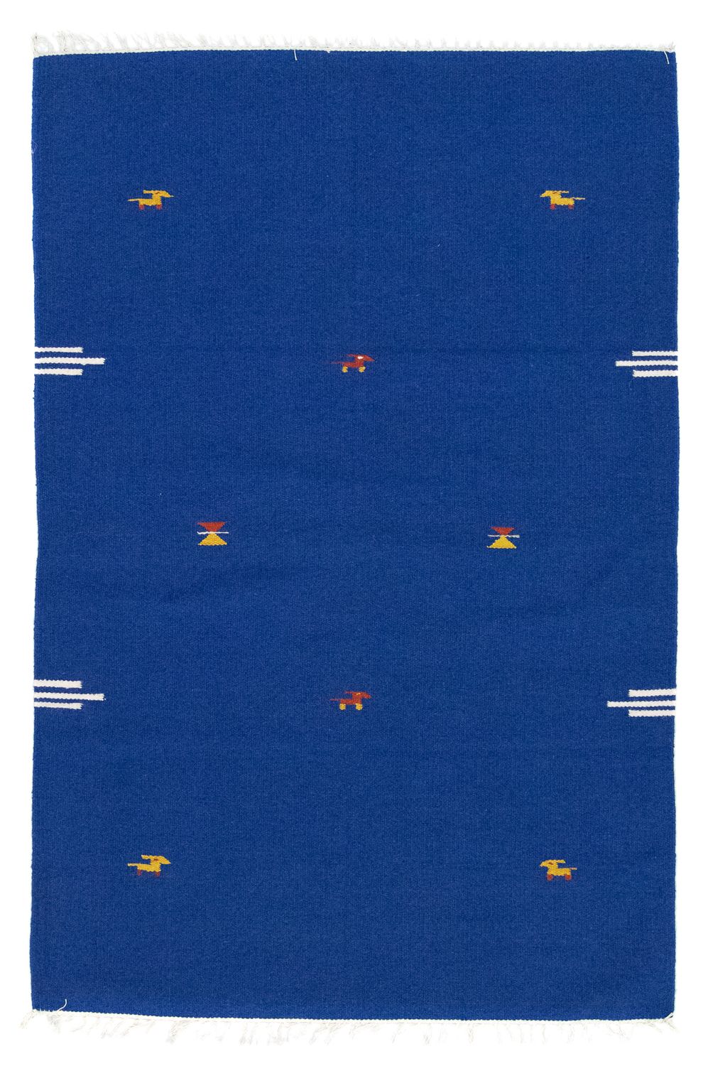 Kelim Teppich - Trendy 180 x 120 cm - blau