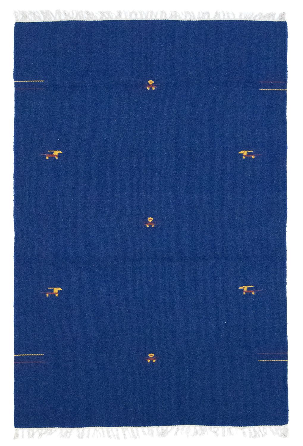 Kelim Teppich - Trendy 180 x 120 cm - blau