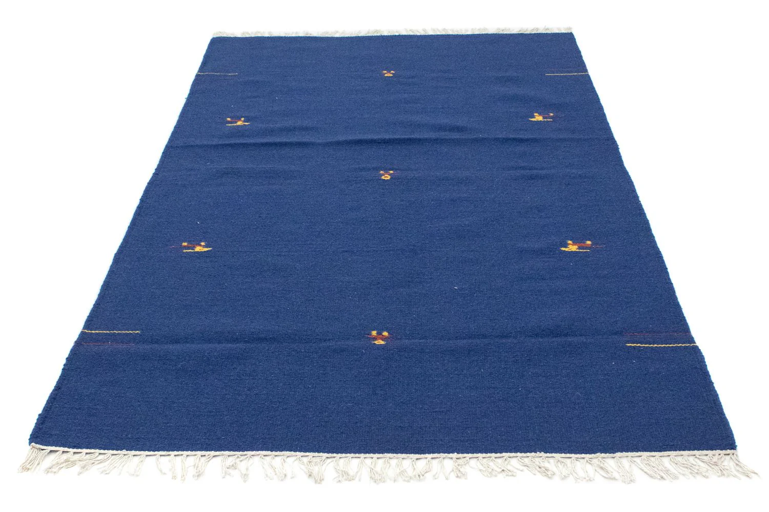Kelim Teppich - Trendy 180 x 120 cm - blau - Image 5