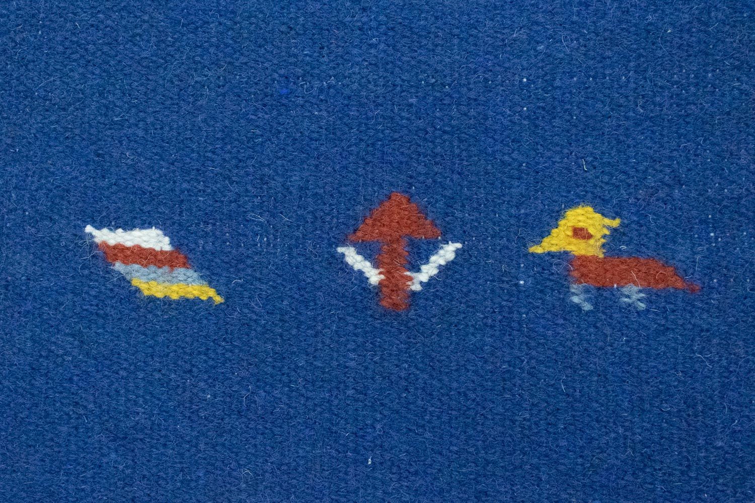 Kelim Teppich - Trendy 180 x 120 cm - blau - Image 2