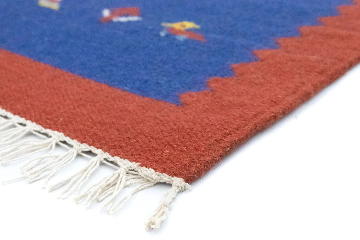 Kelim Teppich - Trendy 180 x 120 cm - blau - Image 3