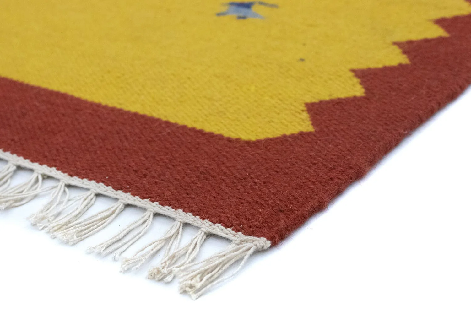 Kelim Teppich - Trendy 180 x 120 cm - gelb - Image 3