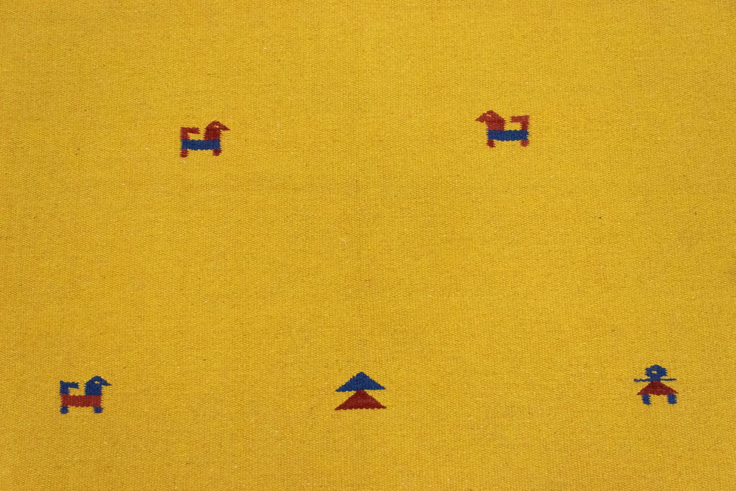 Kelim Teppich - Trendy 180 x 120 cm - gelb - Image 2