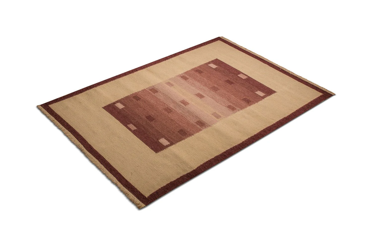 Kelim Teppich - Trendy 180 x 120 cm - lila - Image 6