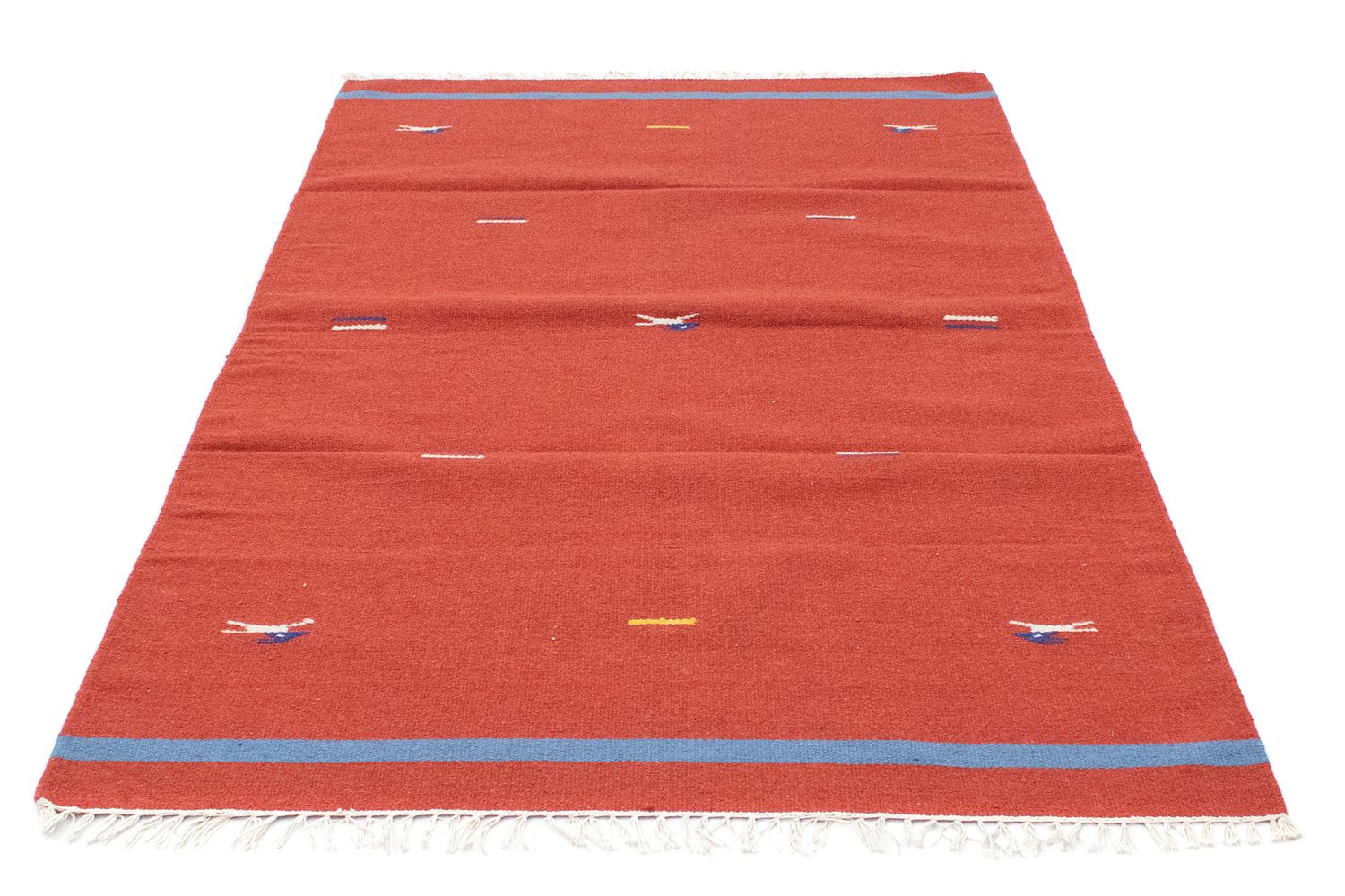Kelim Teppich - Trendy 180 x 120 cm - rot - Image 2