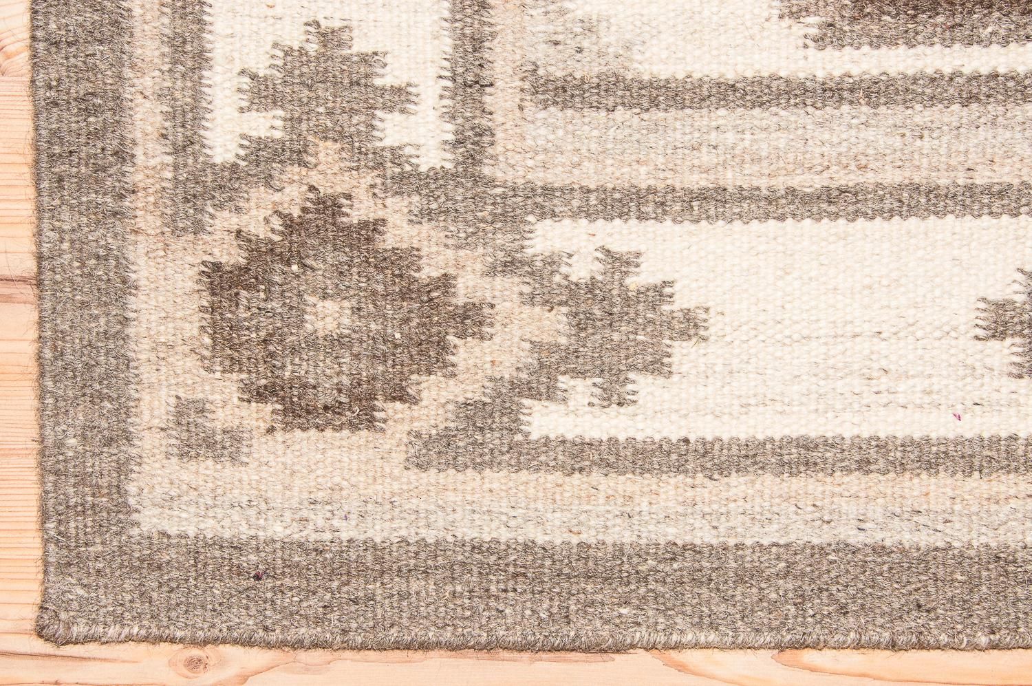 Kelim Teppich - Trendy 200 x 140 cm - natur - Image 6