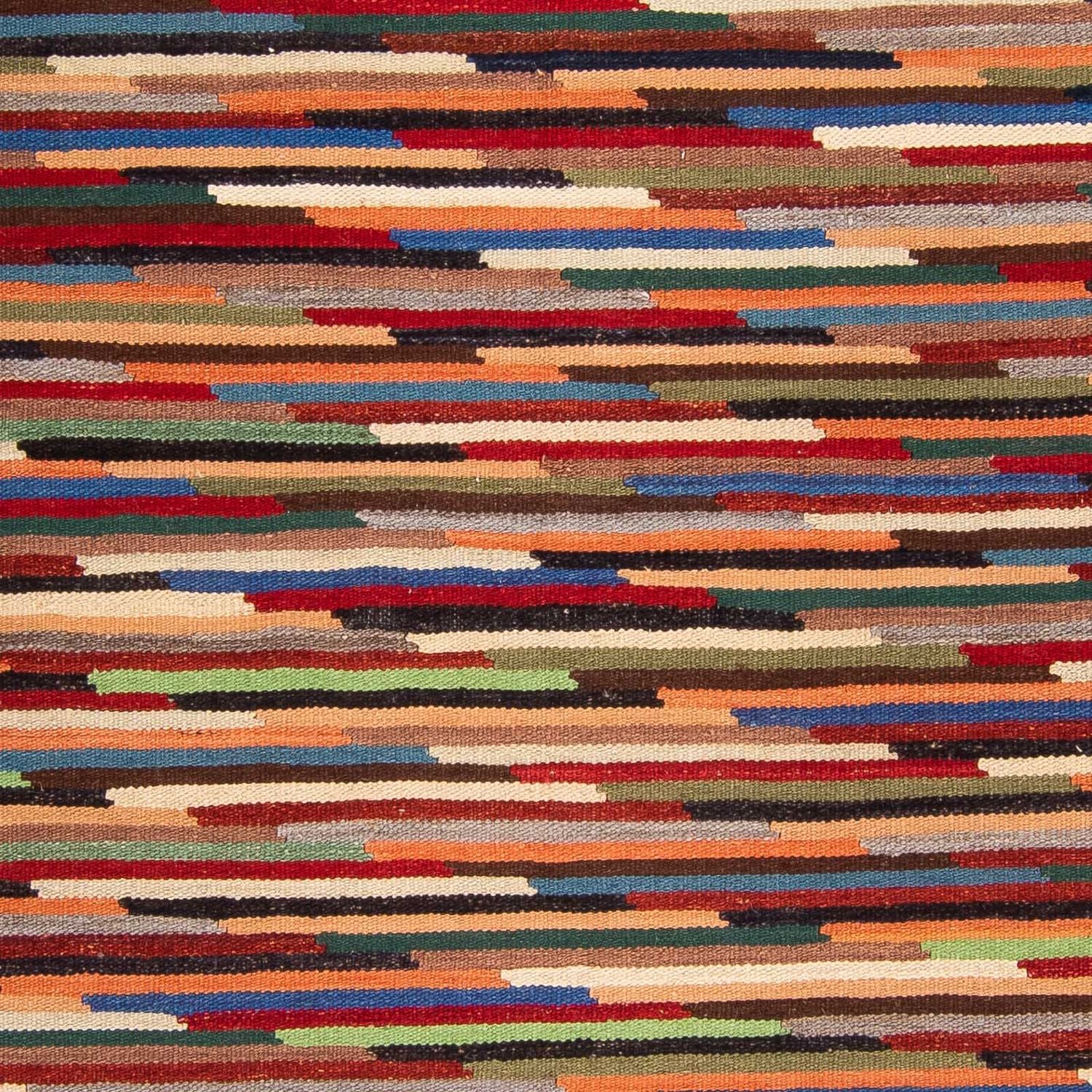 Kelim Teppich - Trendy 202 x 147 cm - mehrfarbig - Image 2