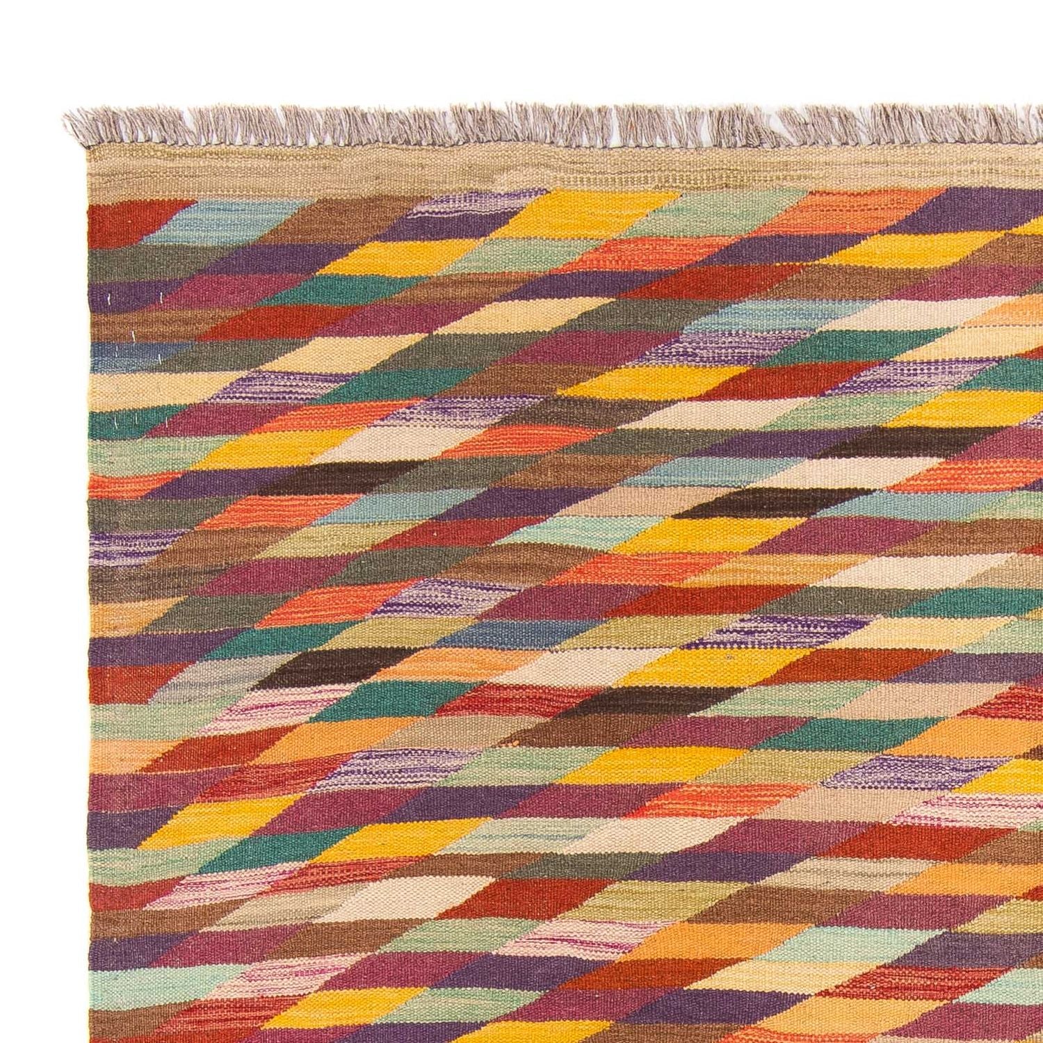 Kelim Teppich - Trendy 215 x 166 cm - mehrfarbig - Image 3